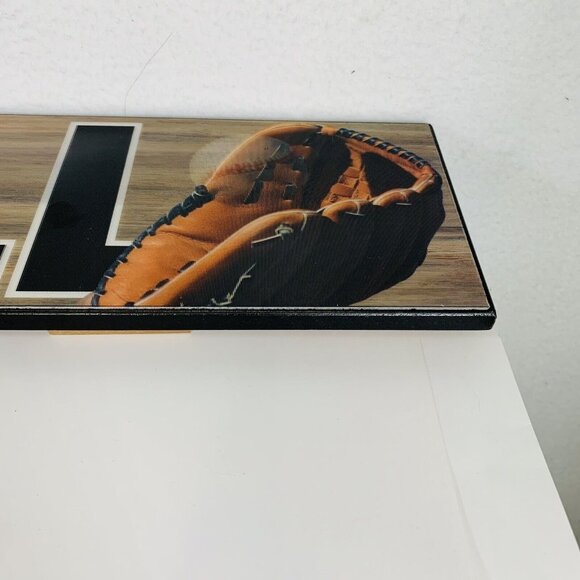 Baseball Wall Sign Decor Hologram Sports Bedroom Game Room Man Cave Plaque Gift - Picture 12 of 13